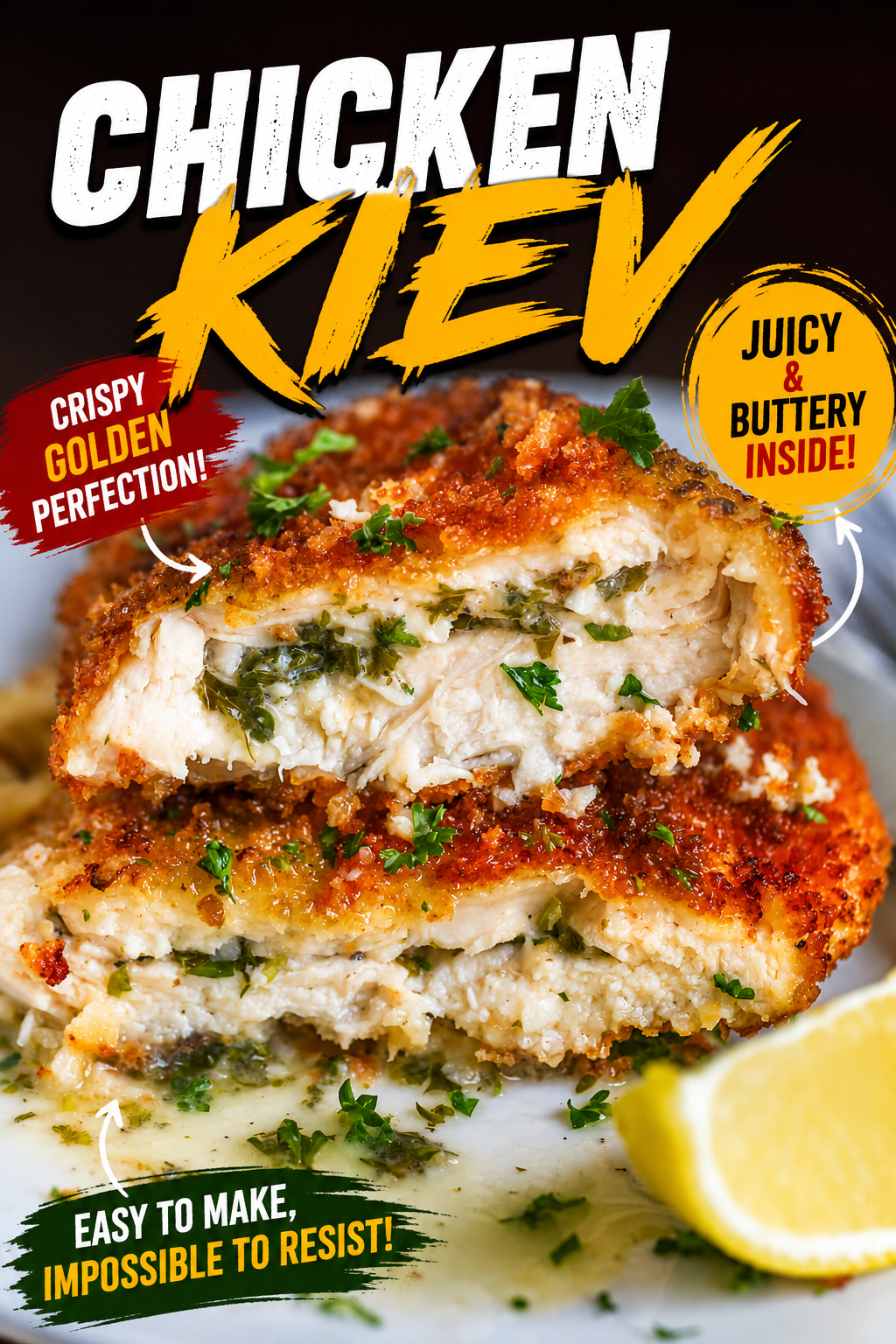 Chicken Kiev (with Video)