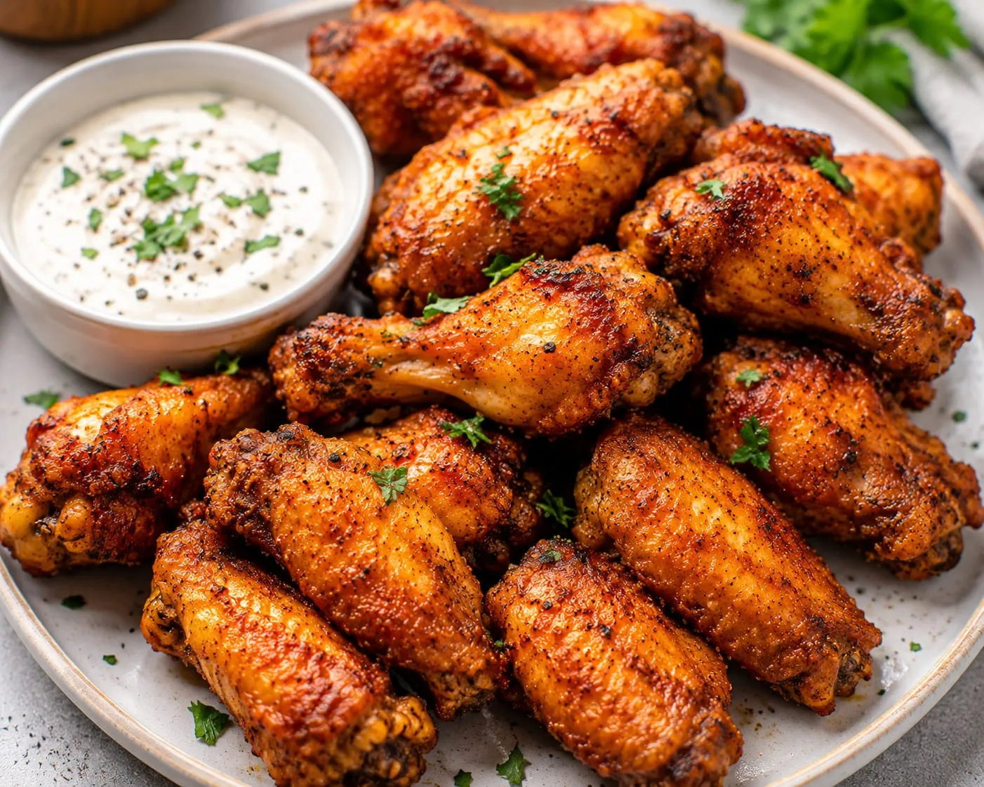 Crispy Air Fryer Chicken Wings