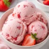 Homemade Strawberry Ice Cream