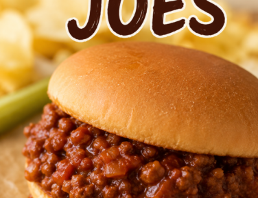 Sloppy Joes Recipe